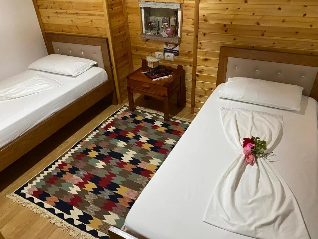 Twin Room with City View — Ahmetaj Guest House